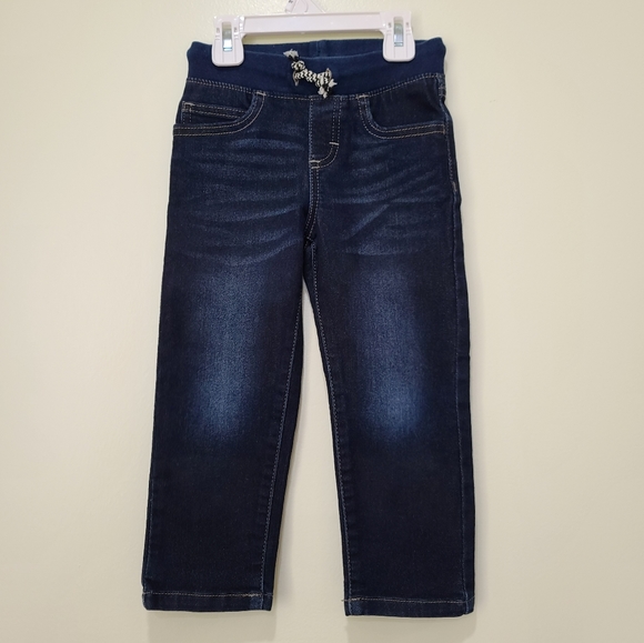 Wrangler Other - Wrangler Boys  Straight Fit Draw String Jeans, Size 4T